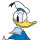 Llavero espejo Disney Donald