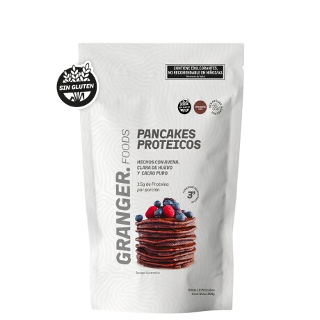Pancakes Proteicos Premezcla Sabor Chocolate GRANGER. 400g