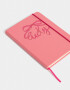 Anotadores Cuadernos y Memos Pu Bajorelieve Cuaderno A6 "lucky" - Fucsia Medio
