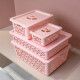 Caja organizadora con tapa G 15L GRIS