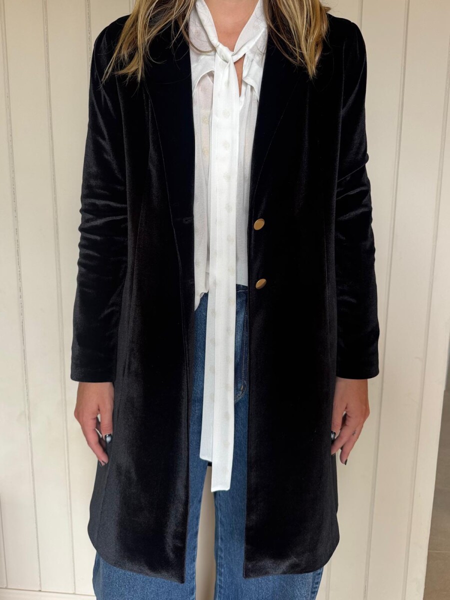 Tapado Velvet Lisbeth - Negro 