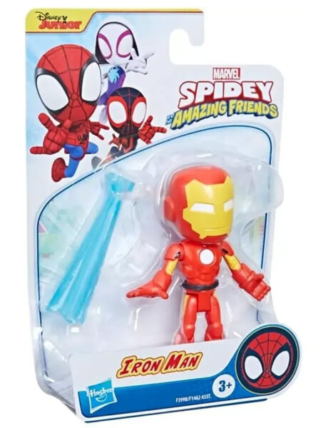 Figura de acción Spidey and His Amazing Friends 10cm Original Iron Man