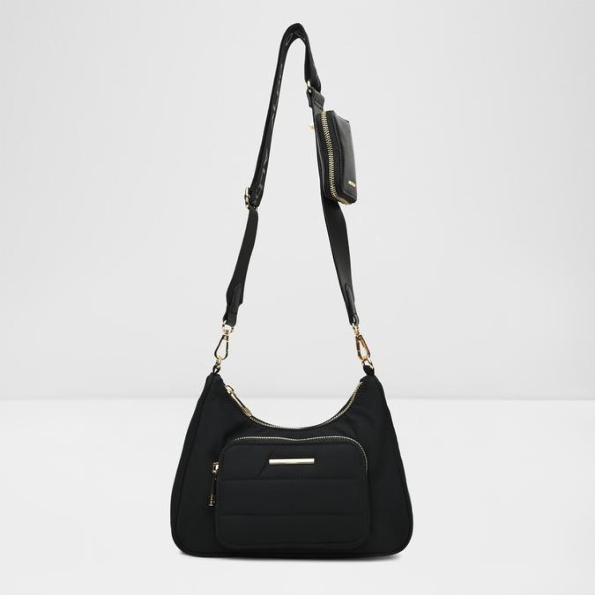 ALBABERIEL BLACK TEXTURED TEXTILE - BLACK 