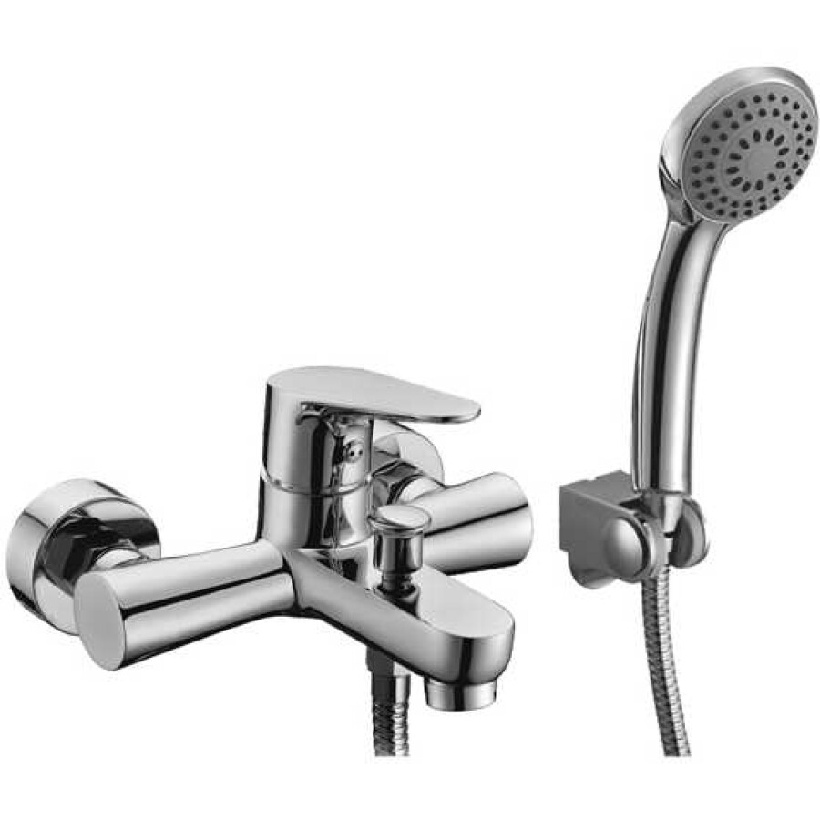 Grifería de Baño Ducha Monocomando Exterior con Transferencia Cromada Línea Amarilis Grifería de Baño Ducha Monocomando Exterior con Transferencia Cromada Línea Amarilis