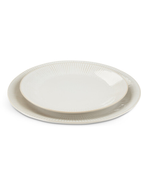 Plato STEFFEN Ø21cm cerámica blanco Plato STEFFEN Ø21cm cerámica blanco