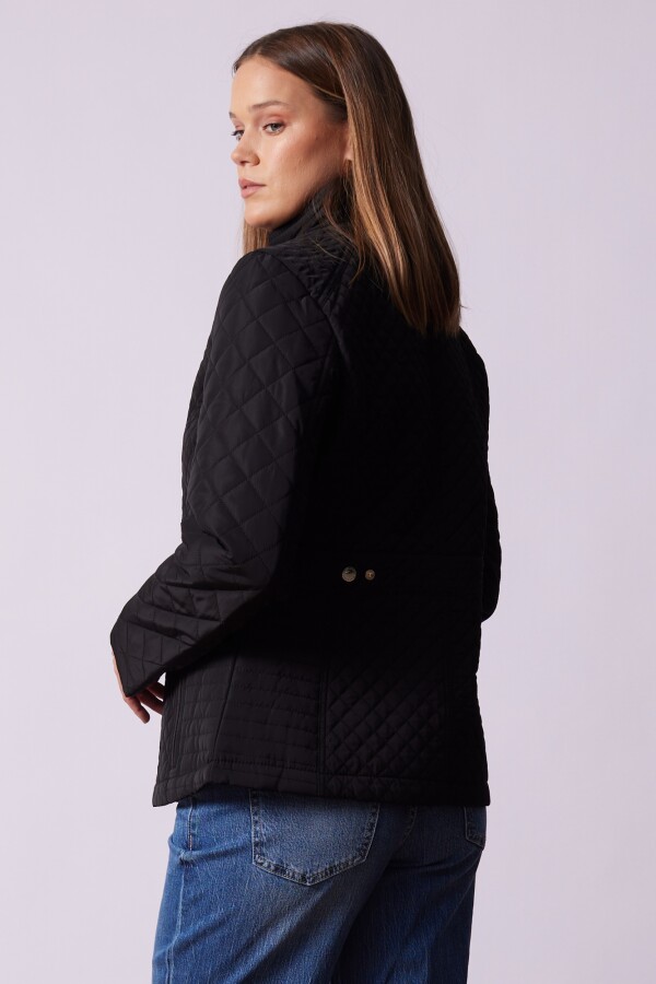 Campera Capitoneada NEGRO