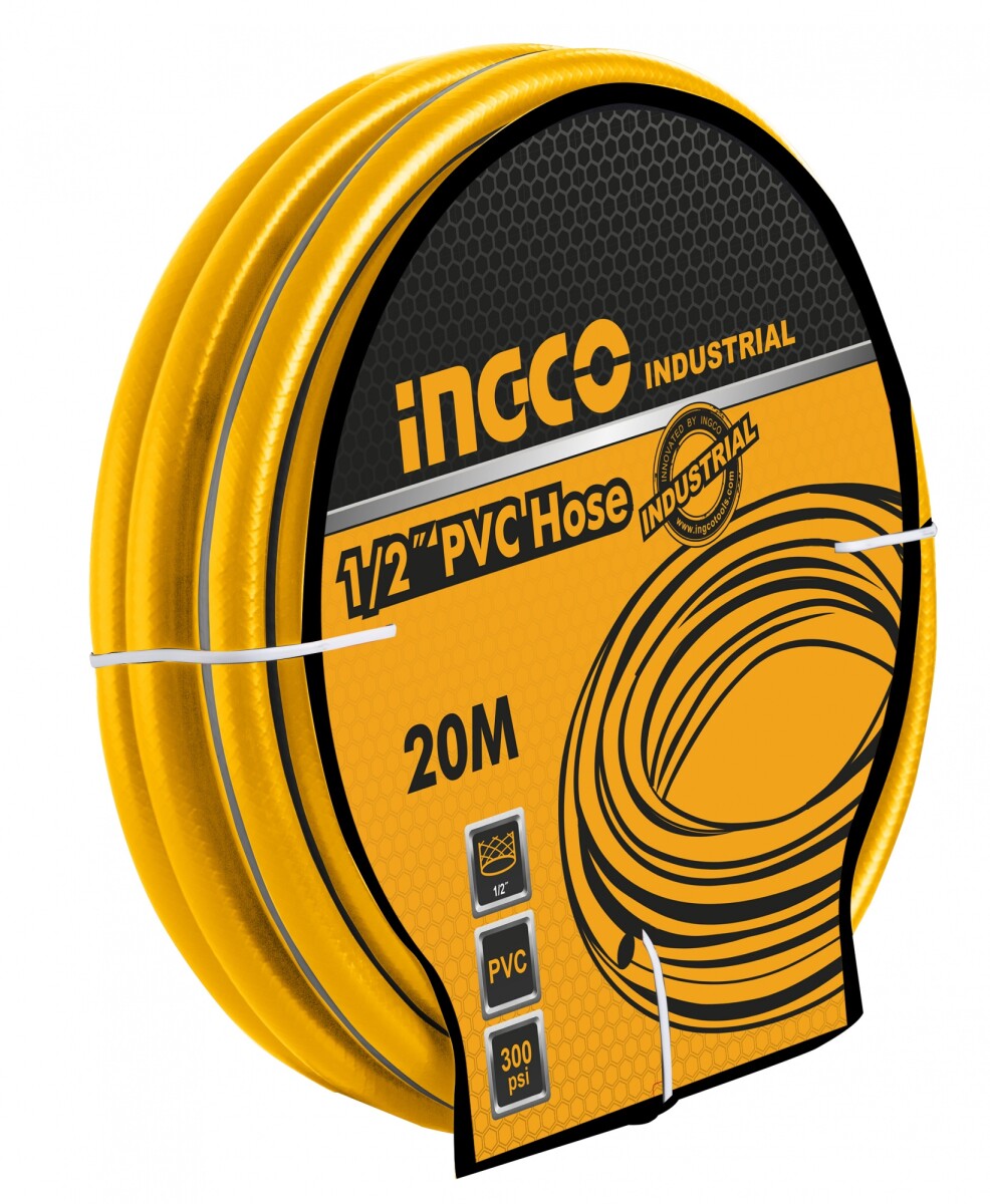 MANGUERA 1/2 REF MALLA ROLLO X 20MTS INGCO HPH2001 