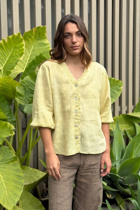 CAMISA FELICIANA Amarillo