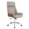 Silla de Oficina Gerencial Crema