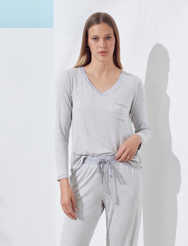 Set Pijama GRIS