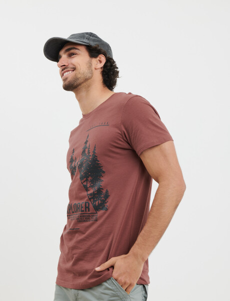 520819 T-SHIRT Ladrillo