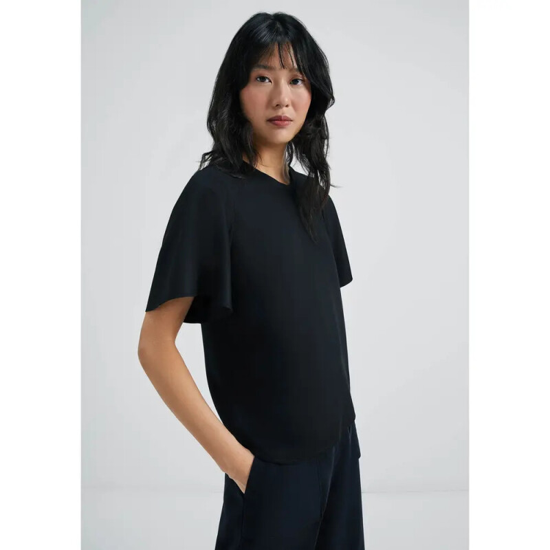 BLUSA MM FEM PRETO ESCURO