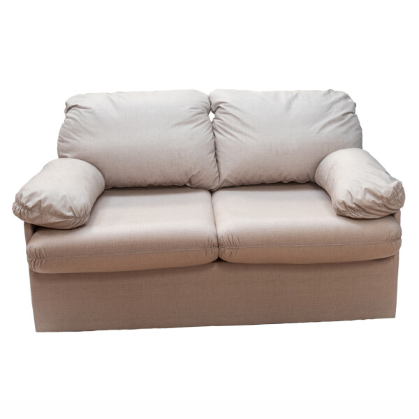 SOFA CAMA 2 PLAZAS - TAPIZADO TELA BEIGE SOFA CAMA 2 PLAZAS - TAPIZADO TELA BEIGE