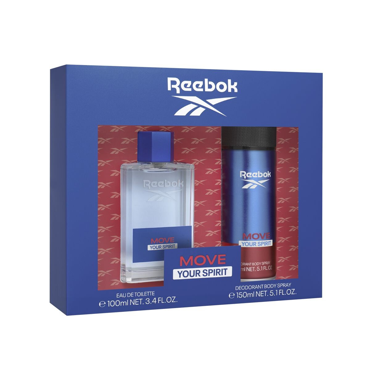 REEBOK MOVE MEN ( EDT100ML+ BODY150ML) 