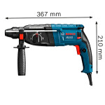 Rotomartillo Bosch GBH 2-24 D + Cinta métrica Bosch Unica