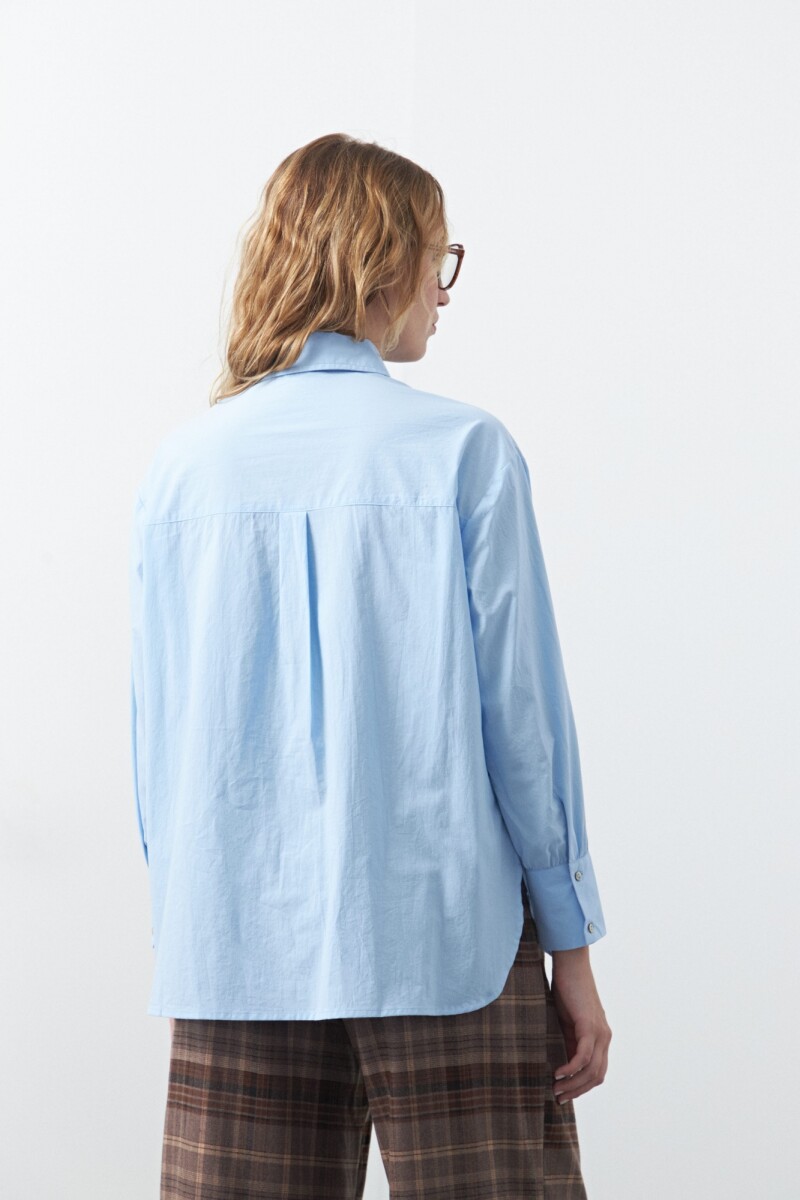 CAMISA DANAE Celeste