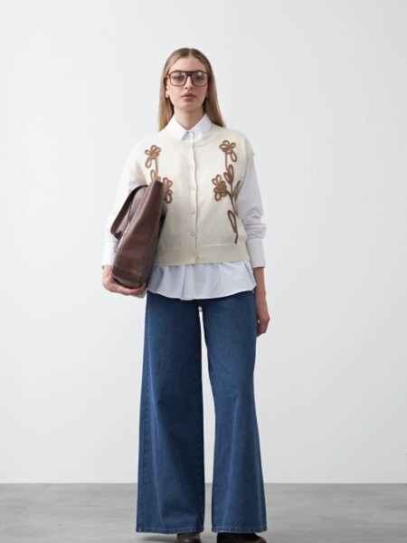 CHALECO D.CASSIN NICOLASA CRUDO