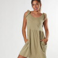 VESTIDO CORTO SERENE RUSTY Verde