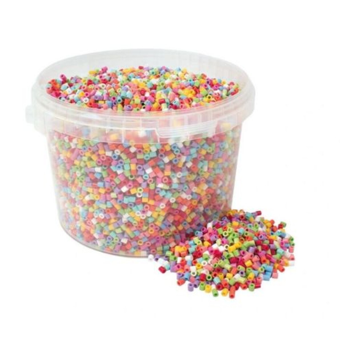 Balde 20000 beads Playbox - Mix Claros - Balde 20000 Beads Playbox - Mix Claros 