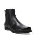 Botas de Mujer Bottero Caña Baja de cuero Negro