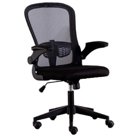 Silla de Oficina Weir Negra con Posabrazos 001