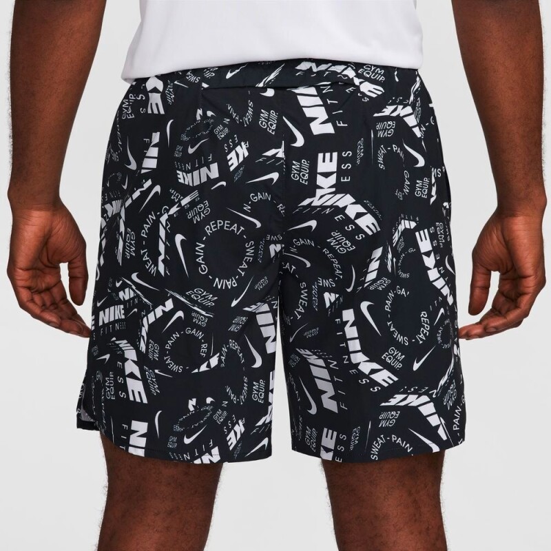 Pantalón Corto Nike Dri-Fit Challenger Aop 7In de Hombre Multicolor
