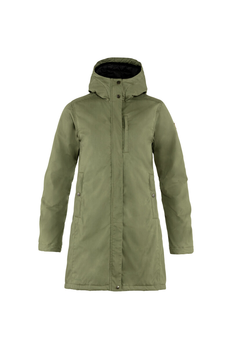 Kiruna Padded Parka W Green