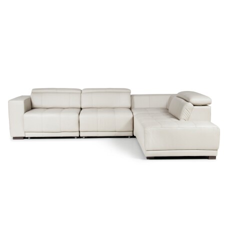 Rinconera Seúl (Retráctil) - Cuero Básico - Chaise derecho Arena - (Preventa)
