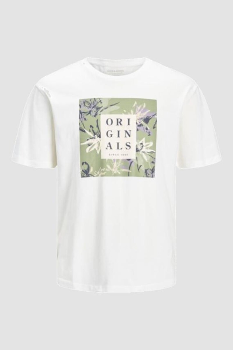Camiseta Flower Branding - Cloud Dancer 