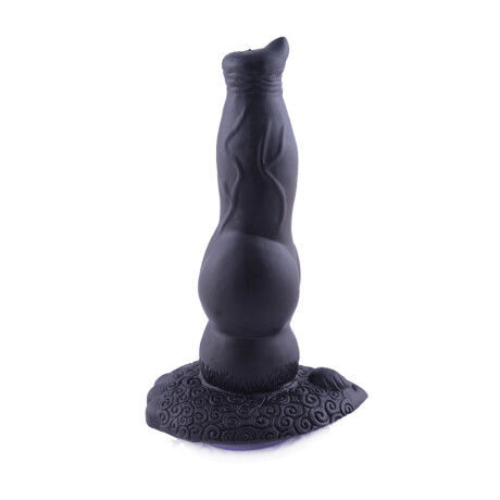 Consolador Pene Dildo Lobo Talle L Negro