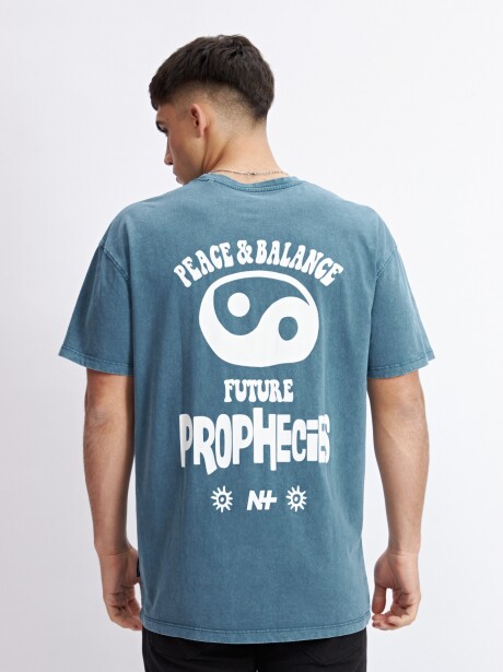 REMERA YINYANG AZUL