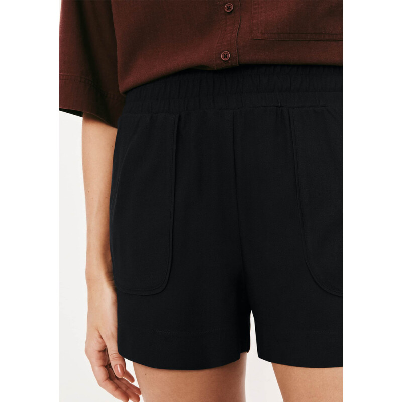 SHORTS FEM PRETO ESCURO