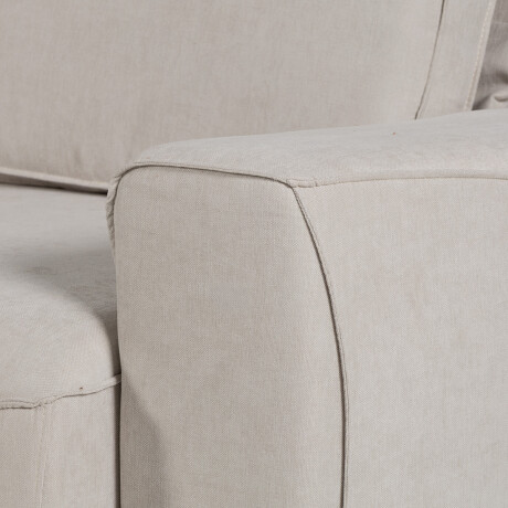 Sofá Adan (Retráctil) - Tela Microfibra - 2 módulos 9248 (Beige)