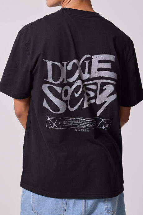 T-SHIRT YOMIN DIXIE Negro