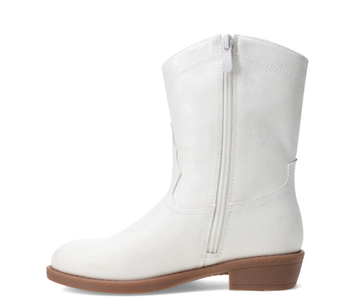 Botas de Niña MINI Miss Carol VIBER estilo tejana Blanco