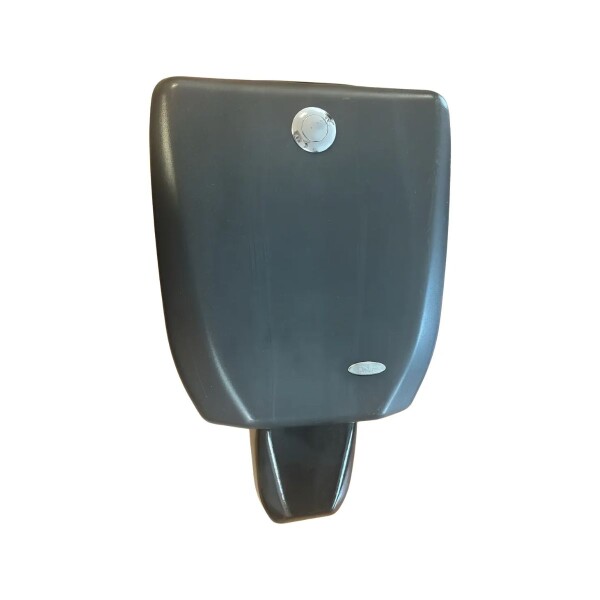 CISTERNA EXTERIOR ECO NEGRA BOTON CROMADO INPLAST Cisterna Exterior Eco Negra Boton Cromado Inplast