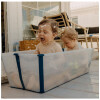 Bañito Plegable Flexi Bath extragrande Stokke Azul