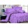 Acolchado Cotton Flor Zyporah infantil de 1 plaza en microfibra Violeta