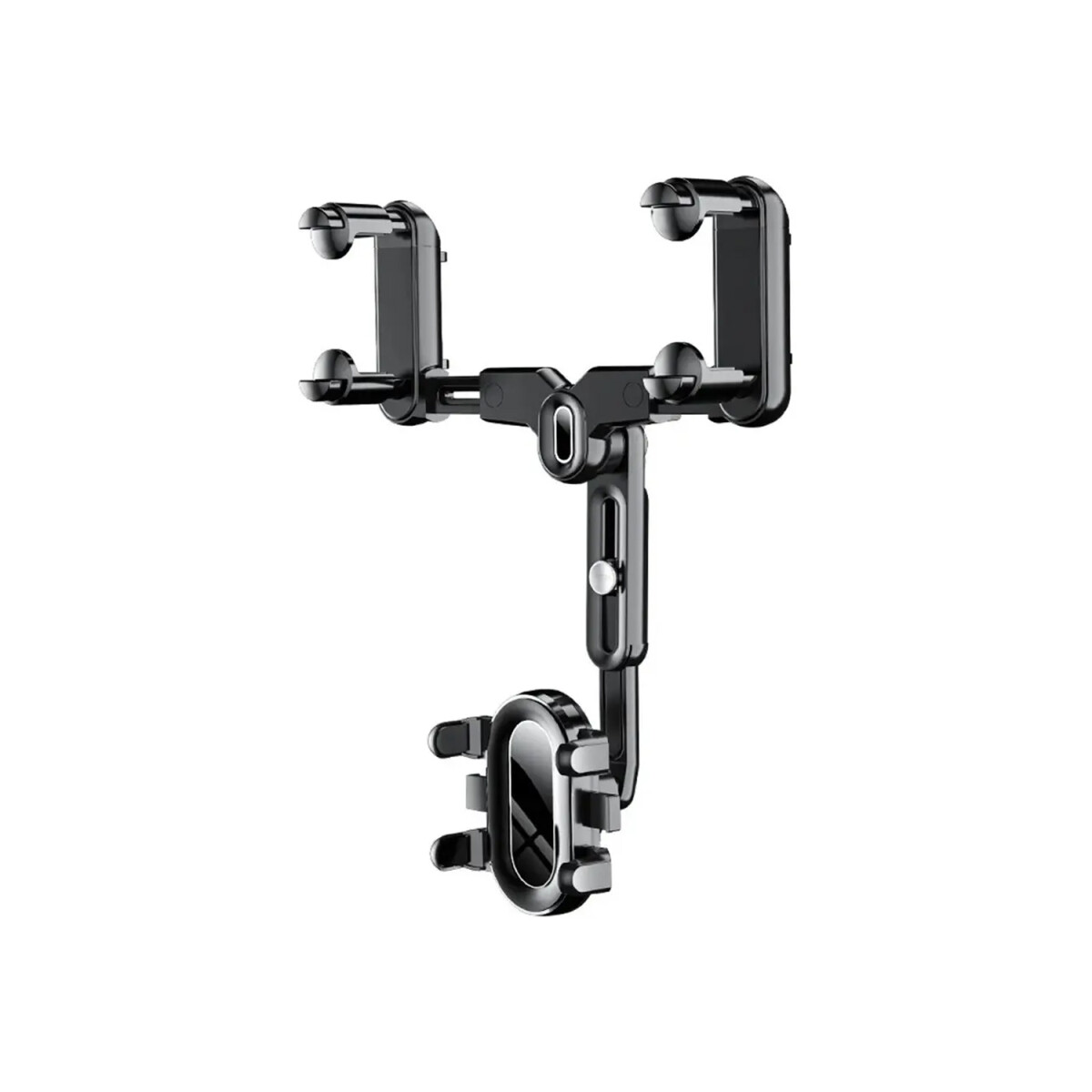 Soporte Para Celular Magnetico Para Espejo Retrovisor (barra Plegable) 