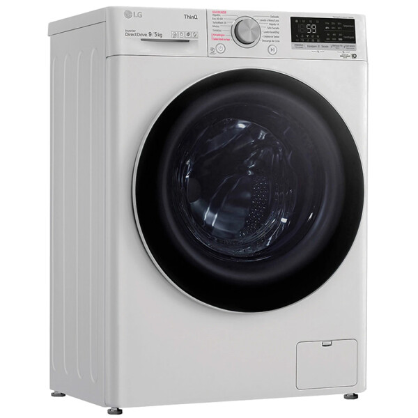 Lavasecarropas Inverter Lg Wd9wvc4s6 9/5kg LAVASECAROPPA LG INVERTER 9KG WD9WVC4S6