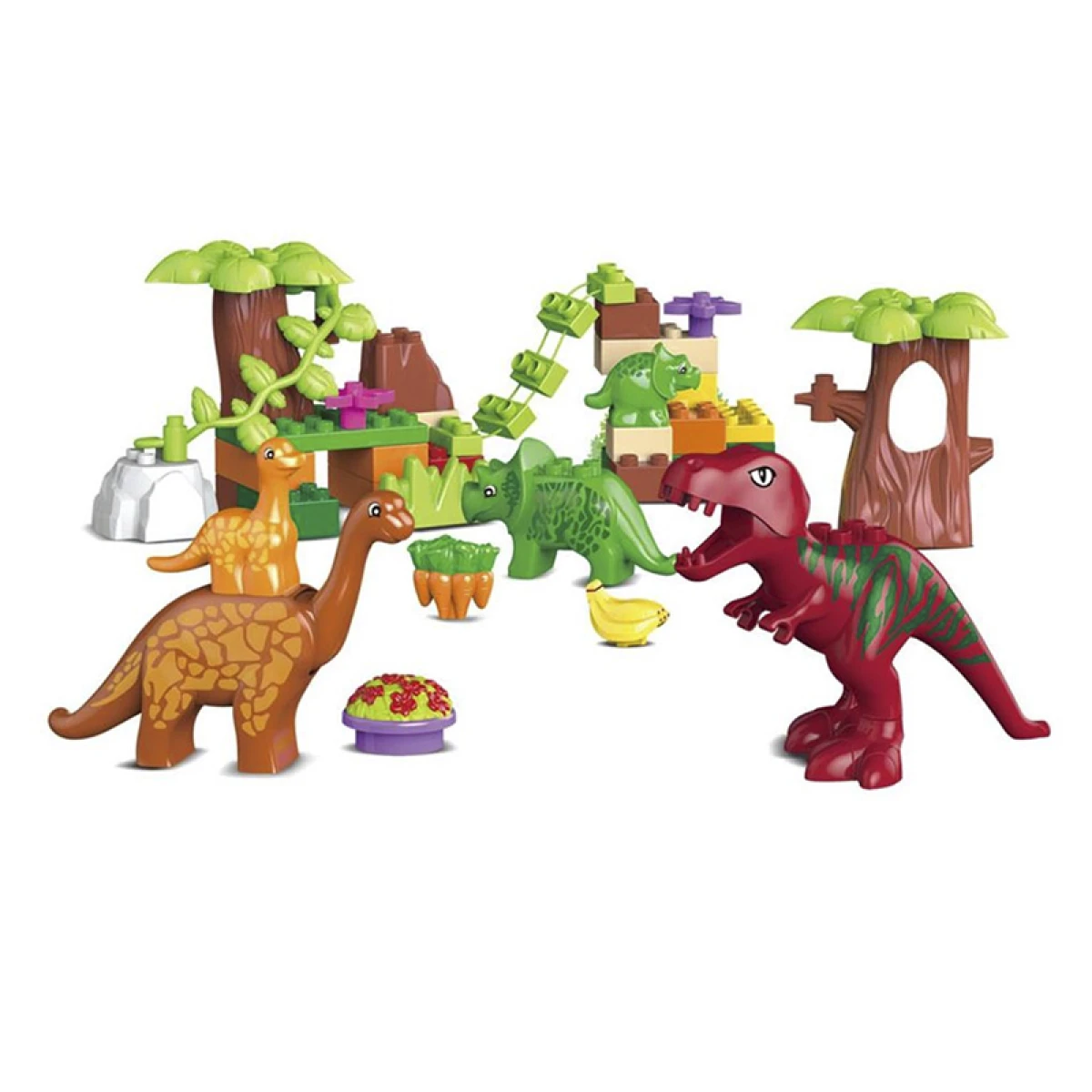 Bloques para Armar 40 piezas Dinosaurio 