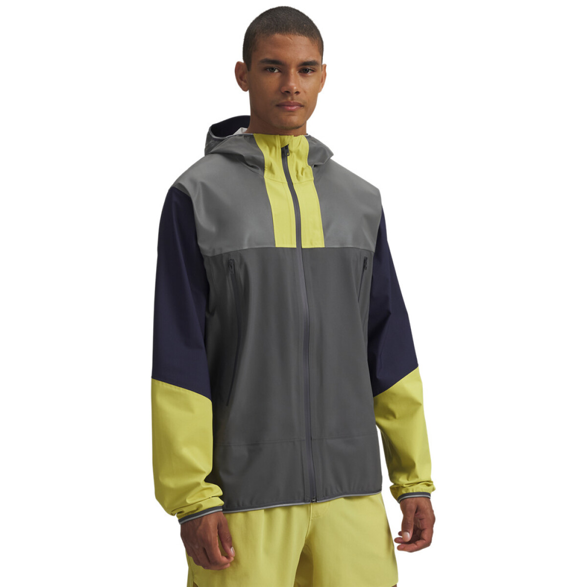UA Halo Run Jacket-GRY - GRY-025 