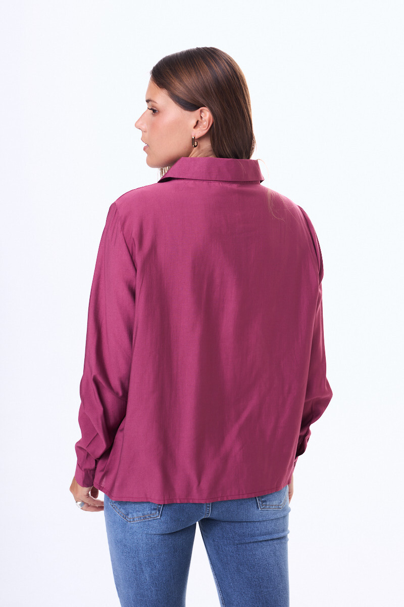 Camisa Caracas Bordeaux