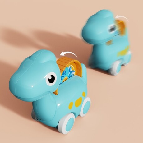 Juguete Didáctico Huanger Dinocar Celeste Juguete Didáctico Huanger Dinocar Celeste