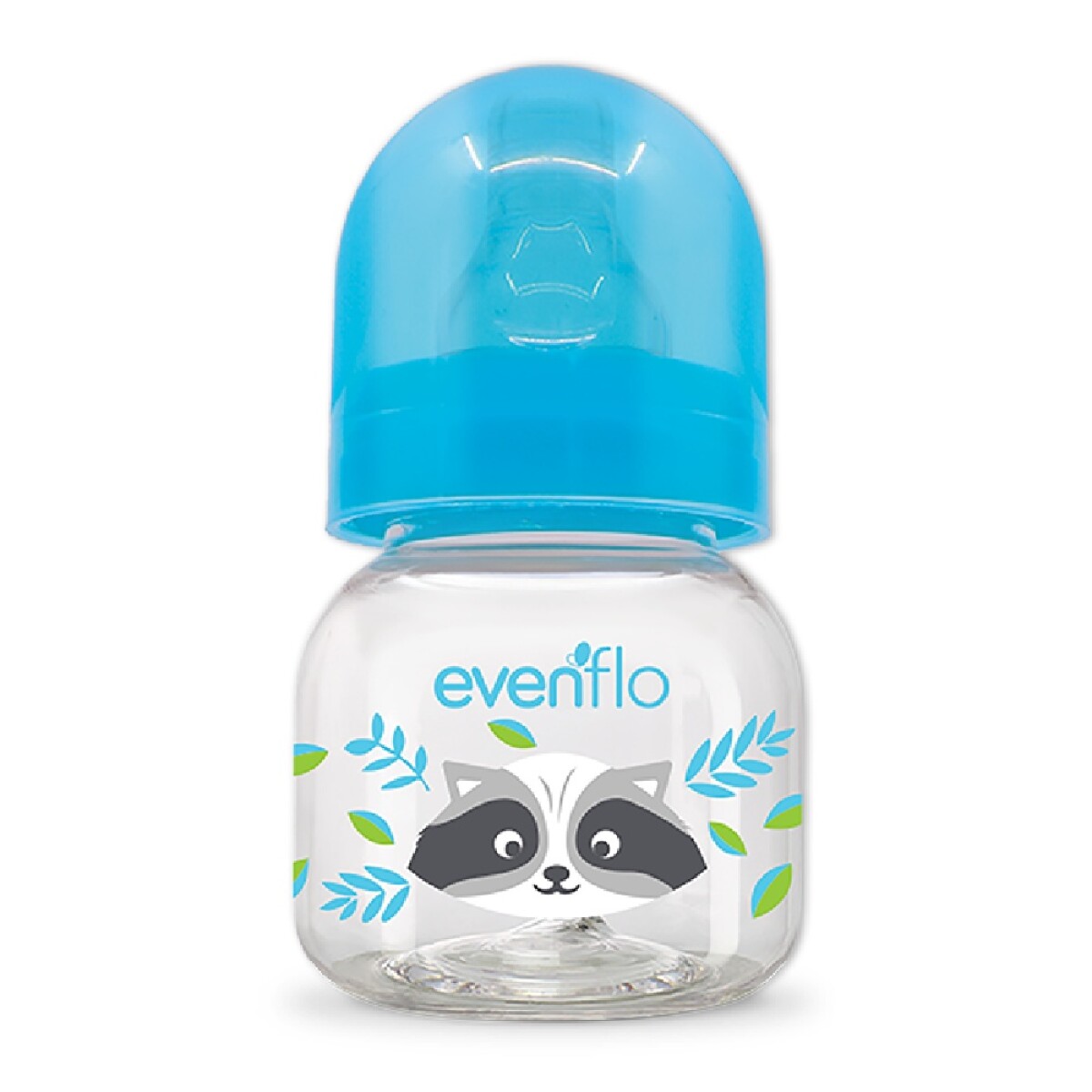 Mamadera Evenflo Forest Bebés 0-3M 60Ml Tetina Flujo Lento - Celeste 