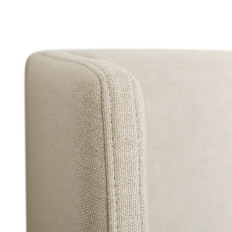 RESPALDO EASY CLEAN KING TELA NATURAL-BEIGE LUCIA