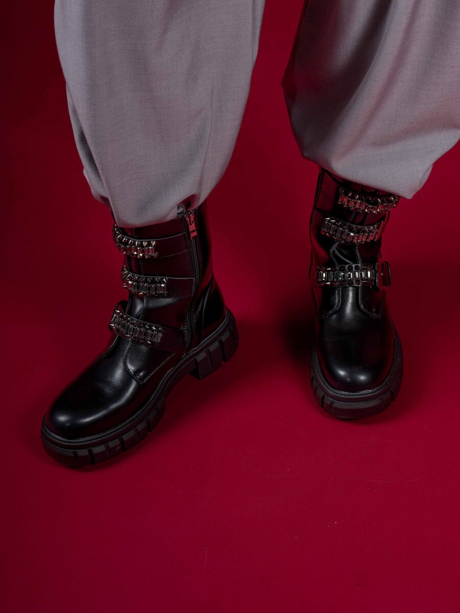 Bota Hebta - Negro 