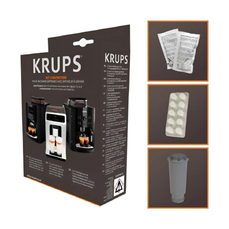 Kit de limpieza y mantenimiento para cafeteras KRUPS Kit de limpieza y mantenimiento para cafeteras KRUPS