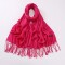Chalina De Color Liso Fucsia