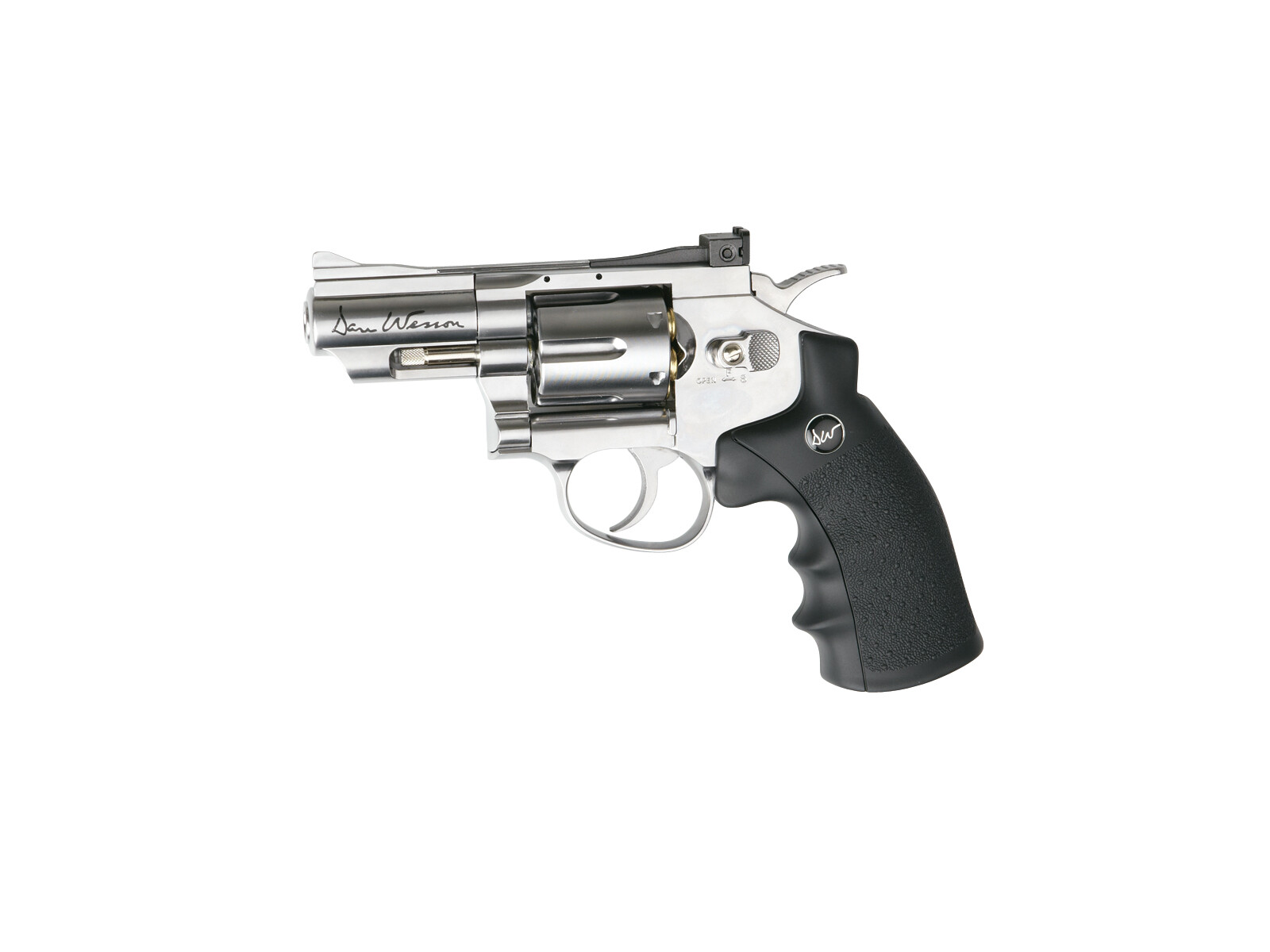 Revólver Dan Wesson 2,5" Full Metal - 4.5mm a CO2 - Cromado 